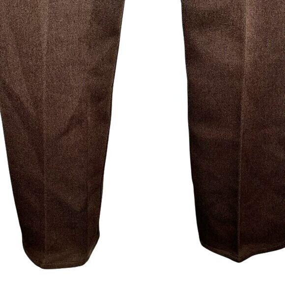 Levis Mens Brown Straight-Leg Pants  Size 30 - Picture 4 of 7